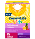 Renew Life®: Kids Daily Boost Probiotic, Fruit Punch Flavour 10 Billion Active Cultures