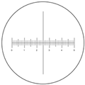 Reticle & Micrometer For Accu-Scope EXI-310 Microscope
