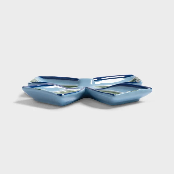 RIBBON PLATE | Blue
