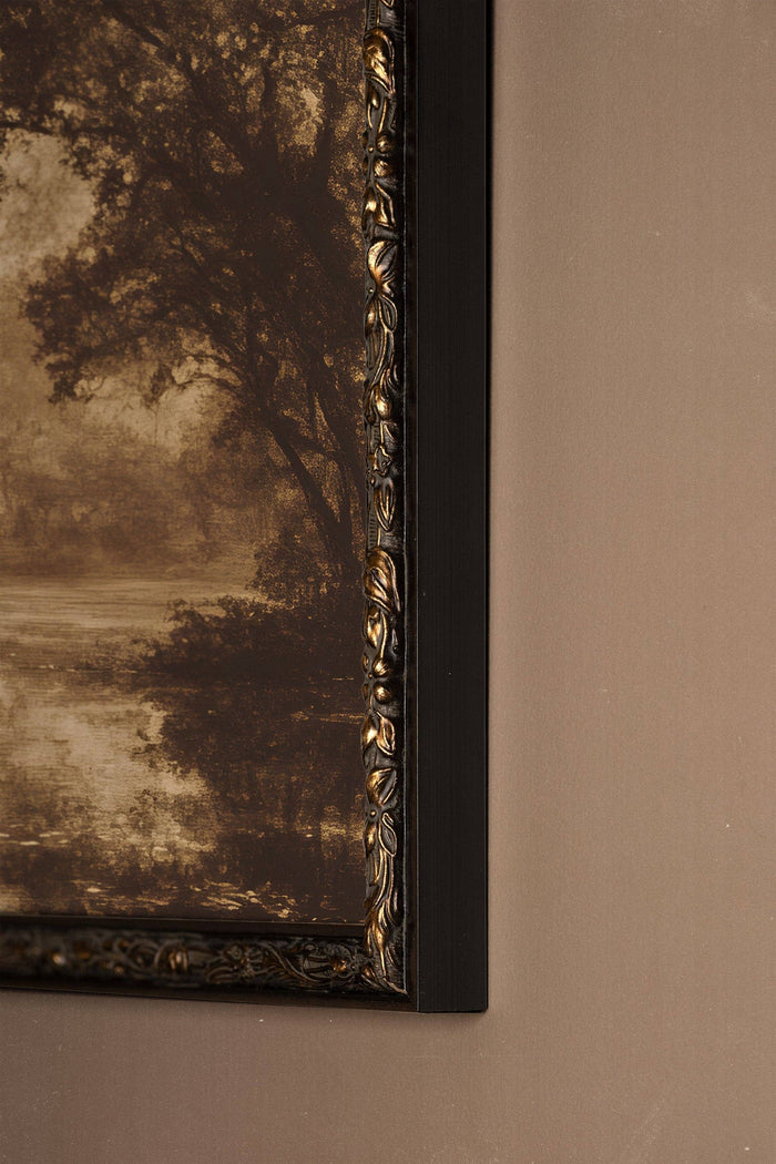 RIVIÈRE D'ANTAN, Oeuvre sur toile rigide, encadré Vintage Bronze - Magnolia Lane co. Home + Garden + Gift