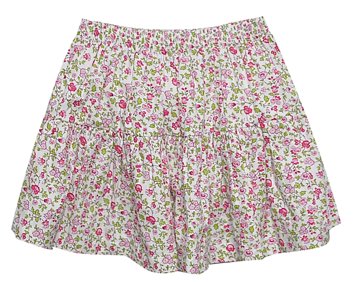 RN Fuschia Pink Flower Daphne Skirt