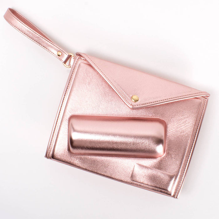 Rose Gold Slim Can Clutch - Taryn x Philip Boutique