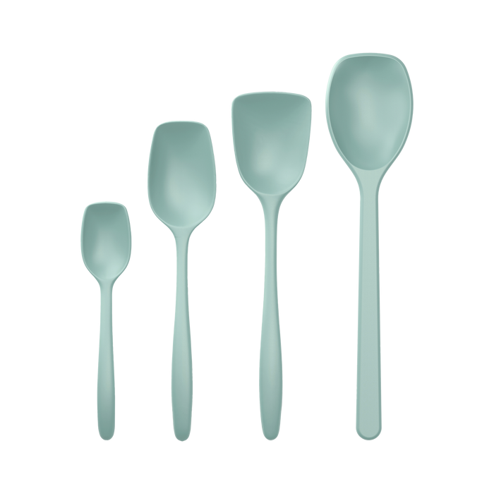 ROSTI CLASSIC COOKING SPOON SET 4 Pcs in Nordic Green by Rosti