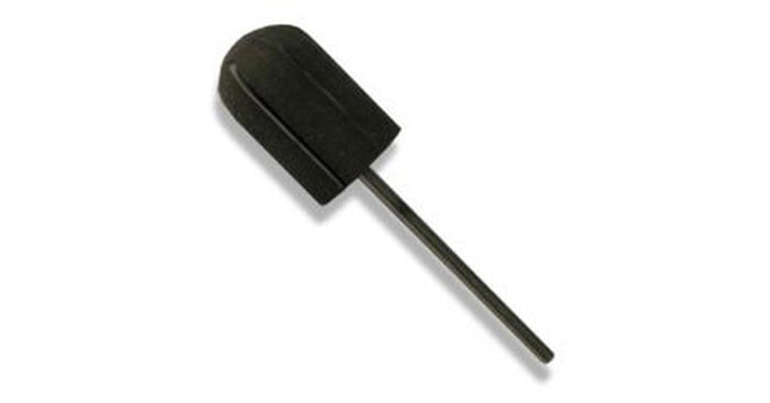 Rubber mandrel for grinding caps 16R