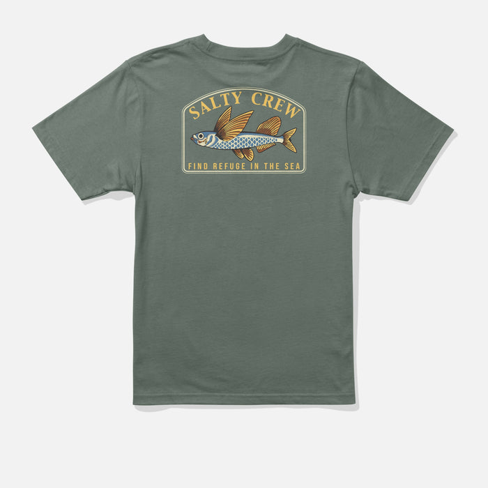 Salty Crew Men's Fly Home Short Sleeve Tee