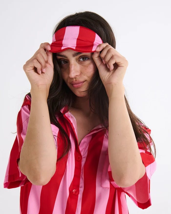 SATIN EYE MASK | Santa Baby