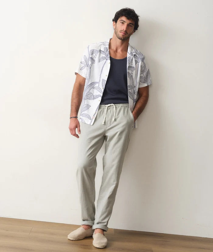 Saturday Stretch Beach Pant Faded Vetiver