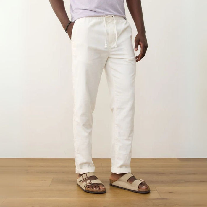 Saturday Stretch Beach Pant White