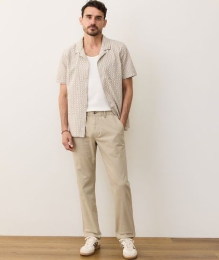Saturday Twill Chino - Slim Straight Light Khaki