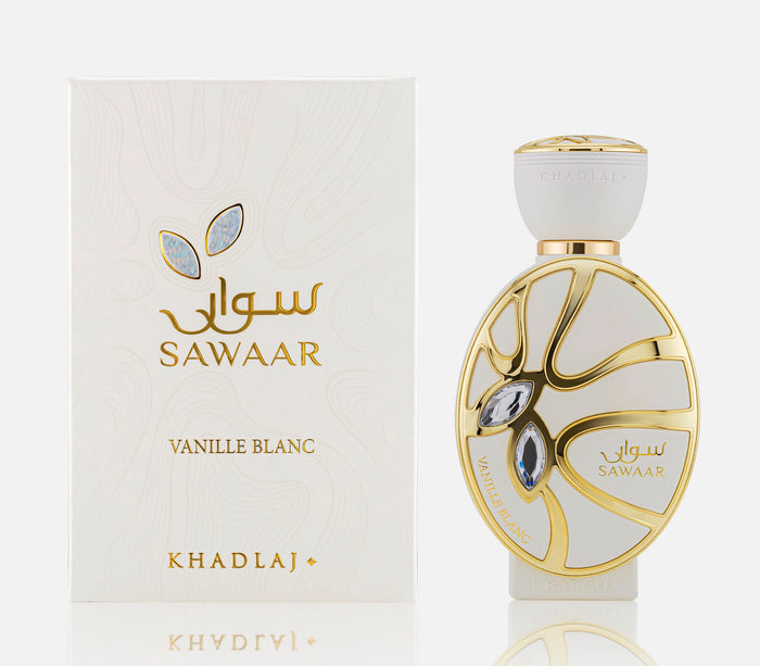 SAWAAR VANILLE BLANC 100 ML EXTRAIT DE PARFUM SPRAY FOR WOMEN - Khadlaj Perfumes