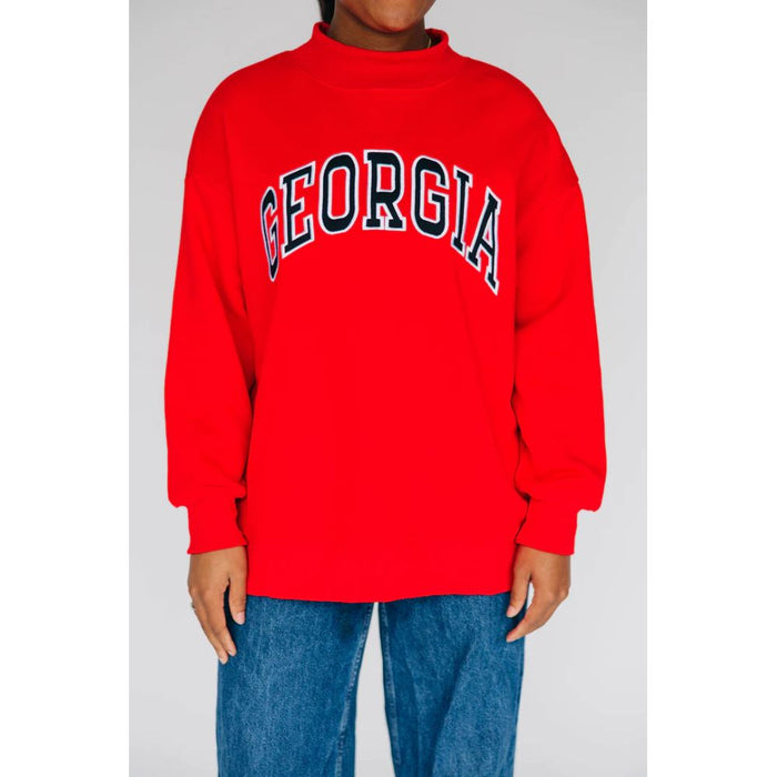 Scarlet & Gold Women's Madi Sweatshirt - Georgia