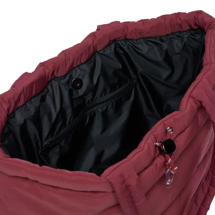 SCRUNCH BASE in Burgundy + Burgundy by Base Supply