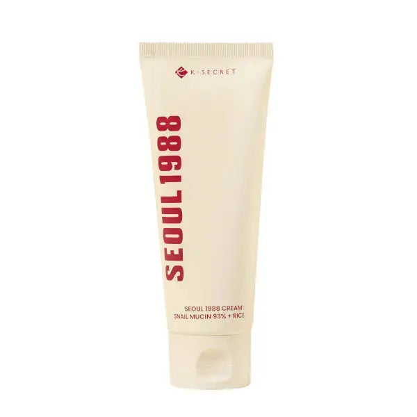 SEOUL 1988 Cream: Snail Mucin 93% + Rice 100 ml - DOKAN