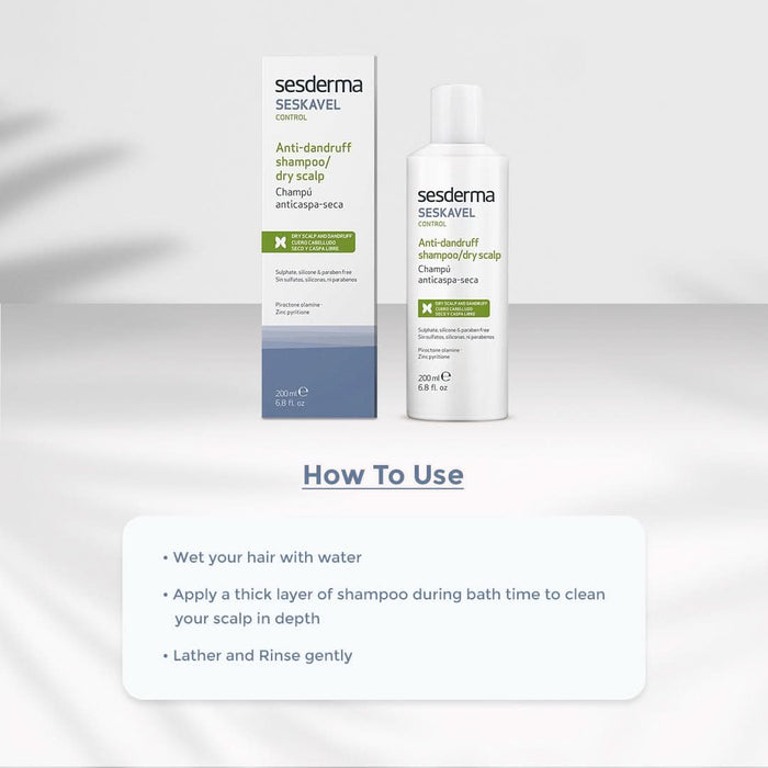 Sesderma Seskavel Dandruff Control Shampoo 200ml