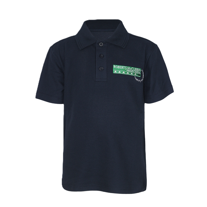 Short Sleeve Polo Shirt - Navy