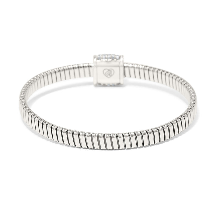 Silver Meridian Solis Spring Bracelet