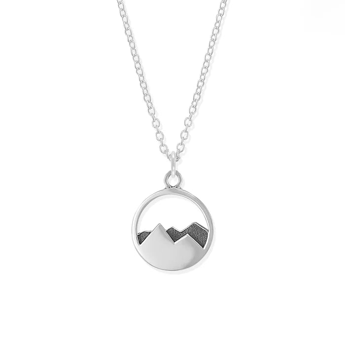 Silver Mountain Necklace