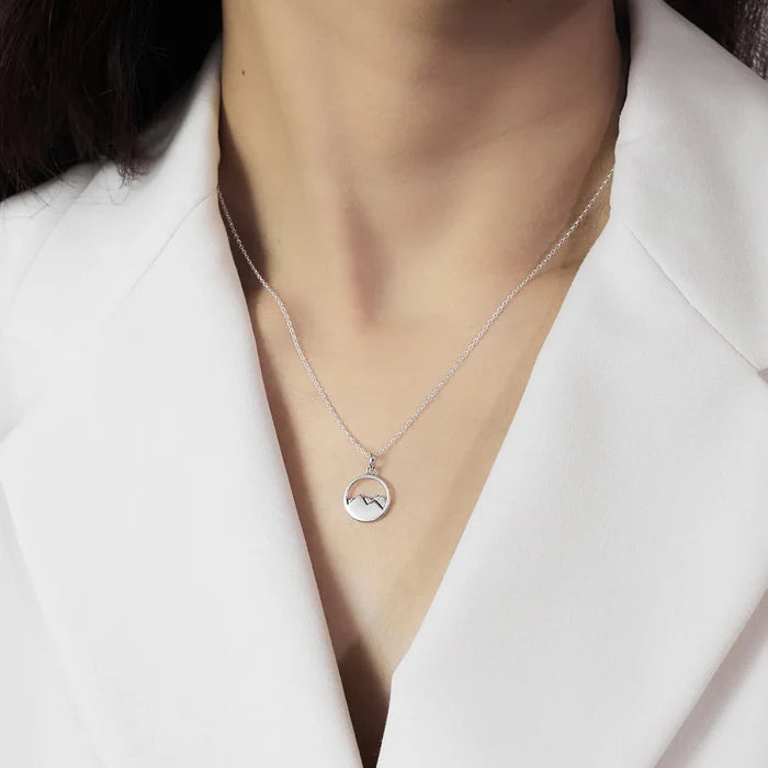 Silver Mountain Necklace