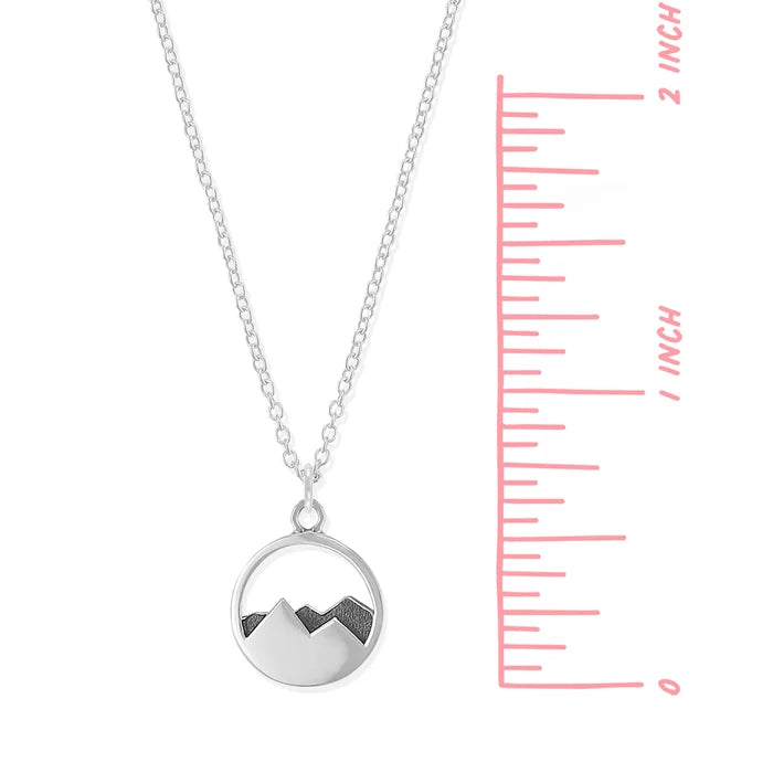 Silver Mountain Necklace