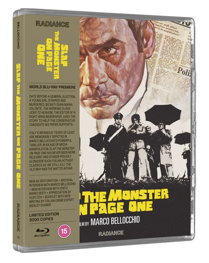 Slap the Monster on Page One Blu-ray
