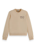 Small Artwork Regular Fit Sweatshirt - Eggnog