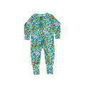 Small Ribbed Bamboo Zip Romper — Summer Meadow