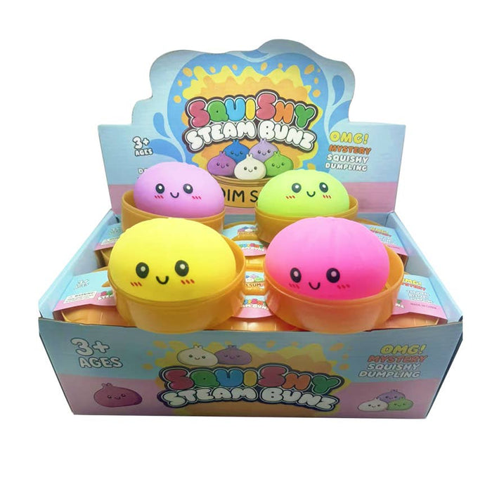 Solid Color Dumpling Dough Like Squish Toy (Choose Mystery or Color!)