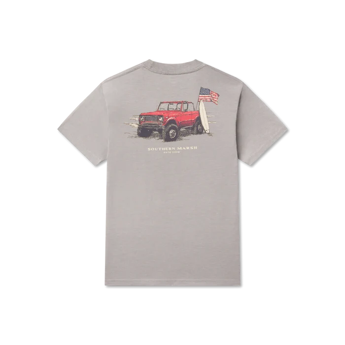 Southern Marsh Kid's Seawash Tee - American Beach Rodeo