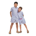 Southern Shirt Boys Clubhouse Seersucker Swim Shirt