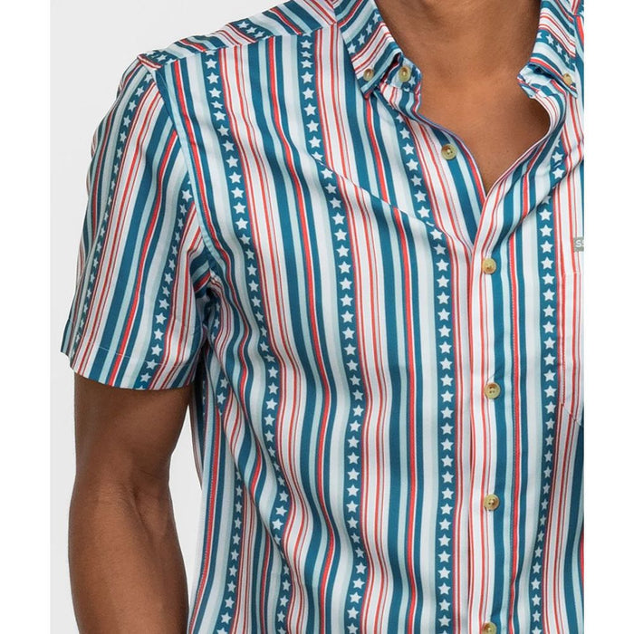 Southern Shirt Men's Victory Stripes Baja Shirt