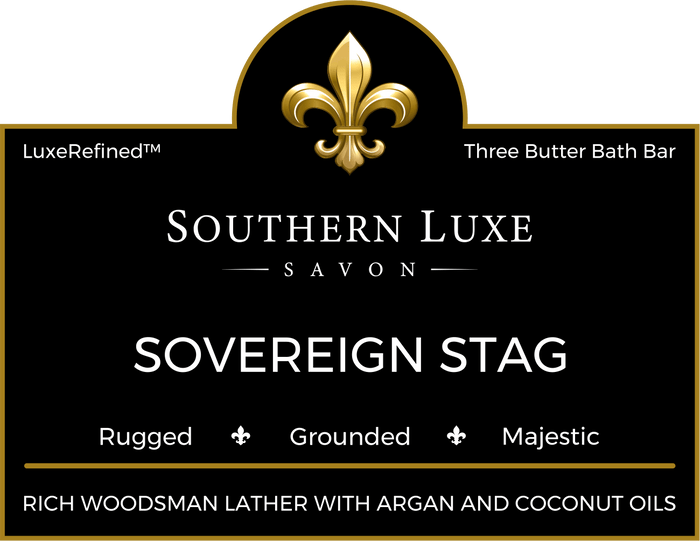 Rugged • Grounded • Majestic. A luxury woodsy blend of neroli, cardamom, oakmoss, and cedar with a rich, creamy lather.