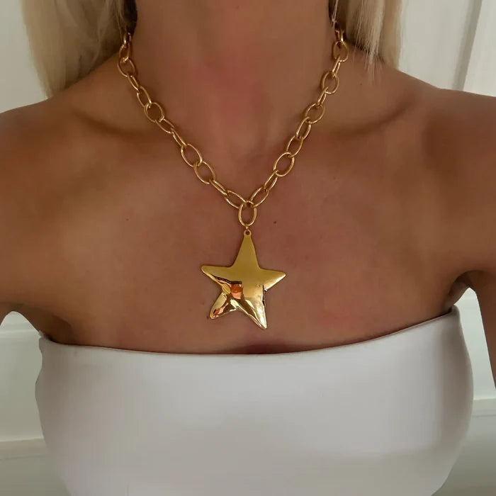 Star Necklace - Gold