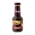 Steers Sauce BBQ 375ml bottle for South African braai with smoky fruity flavors