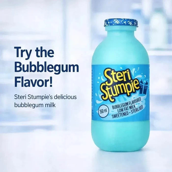 Steri Stumpie Milk - Bubblegum 350ml Bottle Facebook Ad