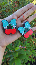 *STL /3MF FILE ONLY* Cherries w/ Stars Soda Popper & Soda Popper Cover (2 files)