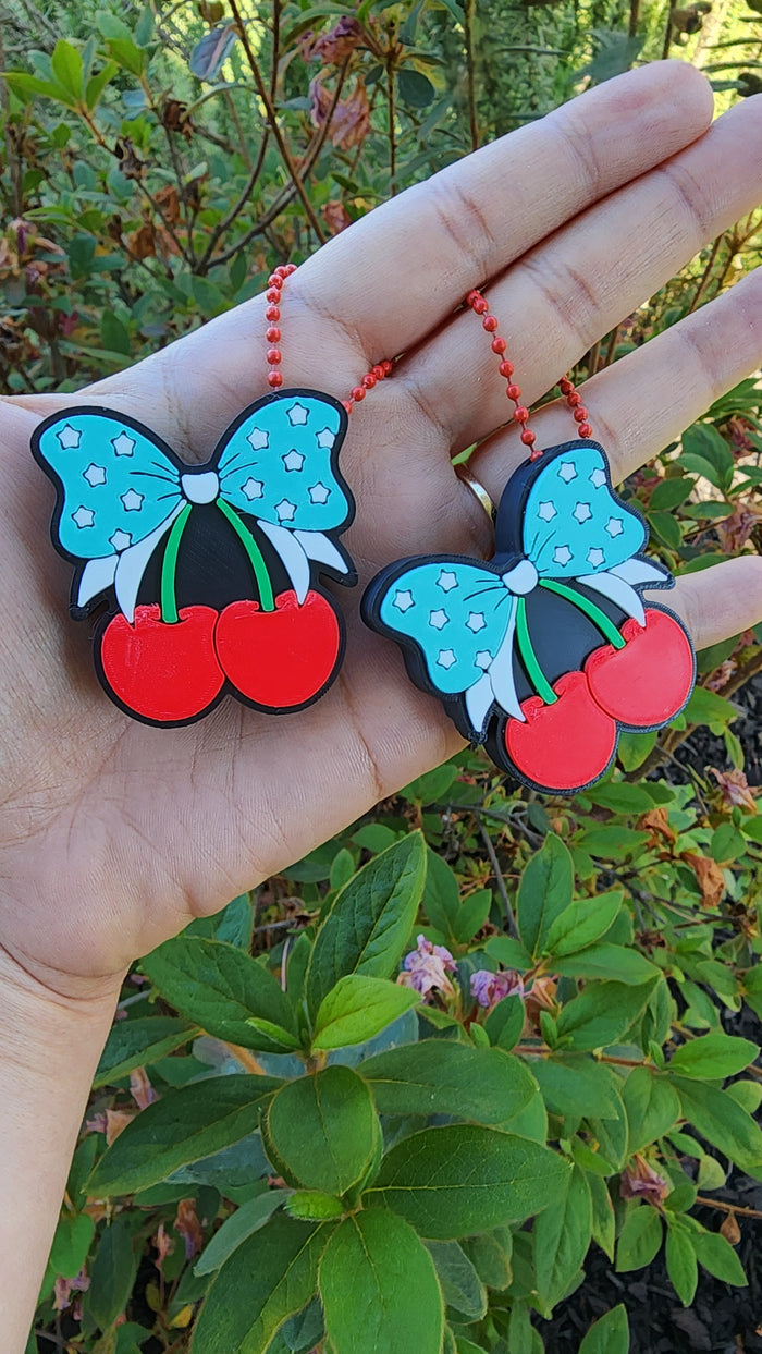 *STL /3MF FILE ONLY* Cherries w/ Stars Soda Popper & Soda Popper Cover (2 files)