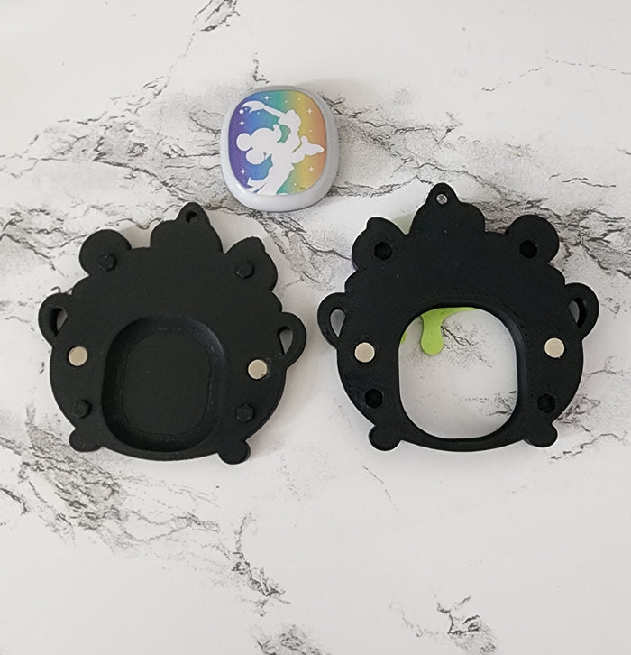 *STL /3MF FILE ONLY* Halloween Cauldron Magicband+ Puck Holder