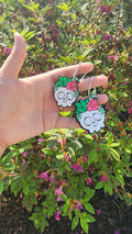 *STL /3MF FILE ONLY* Skull Planter Soda Popper & Soda Popper Cover (2 files)