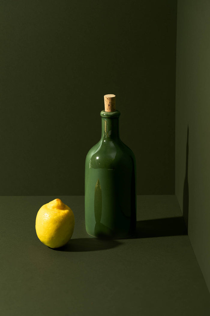 Stoneware Olive Oil Dispenser | Jazz 21 oz - Magnolia Lane co. Home + Garden + Gift