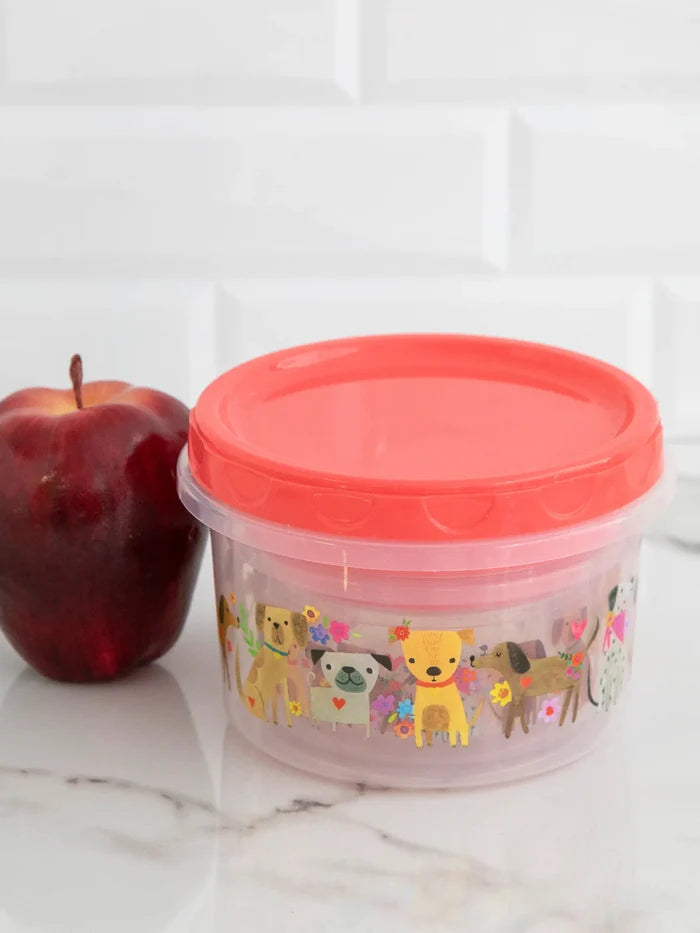 Storage Containers, Set of 3 - Dog-view 2