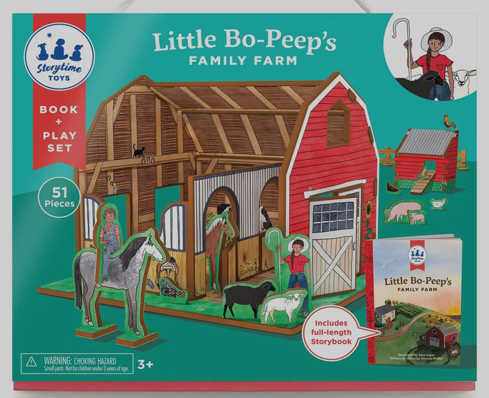 Storytime Toys Little Bo Peep’s Family Farm &  Playset