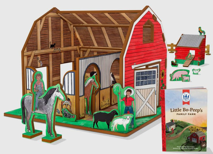 Storytime Toys Little Bo Peep’s Family Farm &  Playset