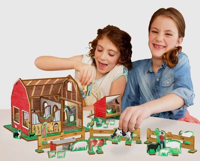 Storytime Toys Little Bo Peep’s Family Farm &  Playset