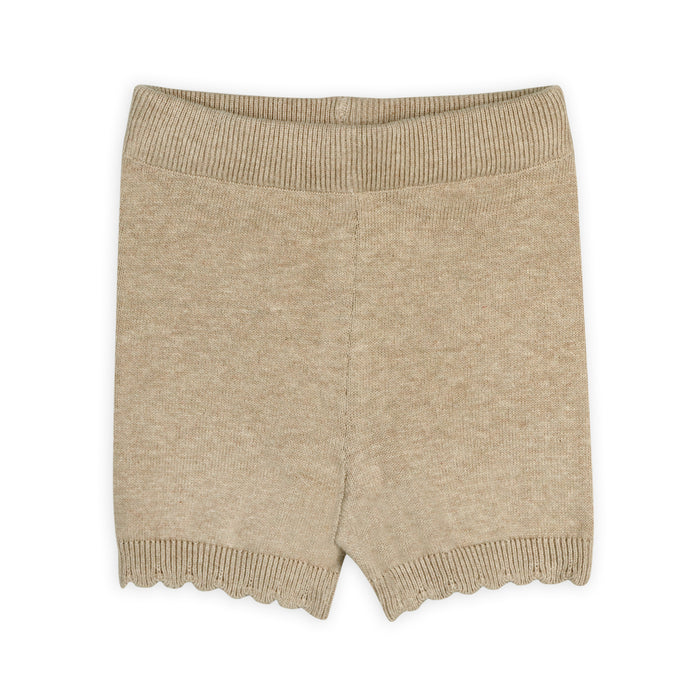 Strawberry Pocket Baby Knit Shorts (Organic Cotton)