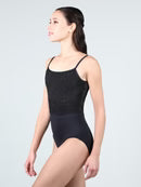 Suffolk Lily of the Valley Cross Back Camisole Leotard