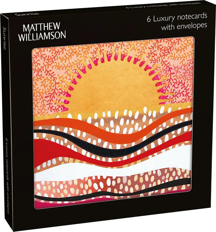 Sunrise 6 Pack Notecards | Notes & Queries