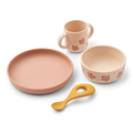Liewood - Tableware Set - Vivi - Butterfly - Apple Blossom