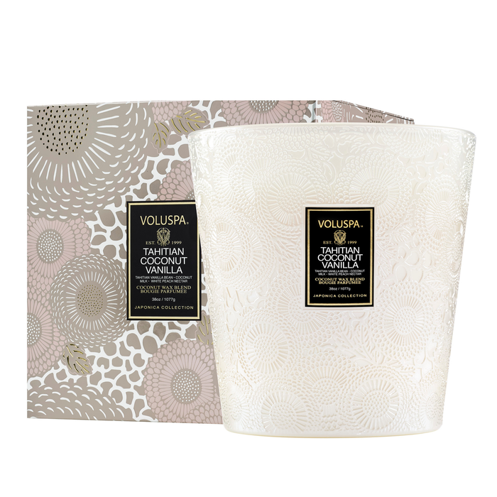Tahitian Coconut Vanilla 9oz Classic Candle
