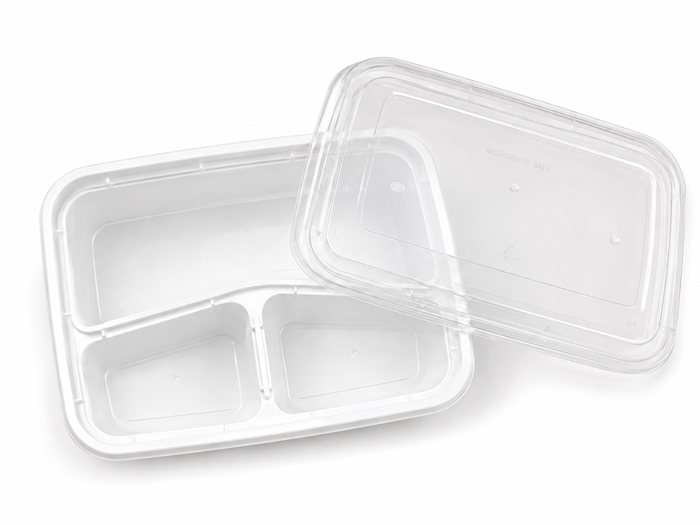 Take-Out Microwaveable Combo Container - MC2403-MC - 150 Sets, 10x6L/S