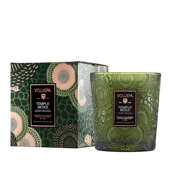 Temple Moss 9oz Classic Candle